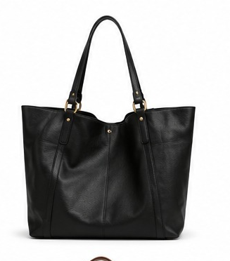 Bolso Tote Negro Ejecutivo