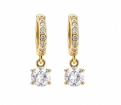 Aretes Gota de Cristal