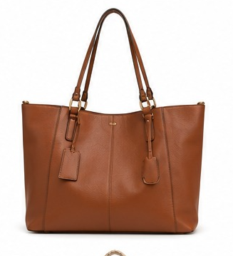 Bolso Tote Clásico Camel