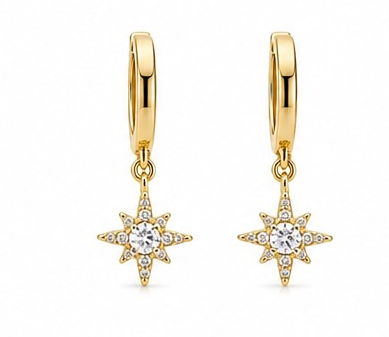 Aretes Flor de Cristal - Image 3