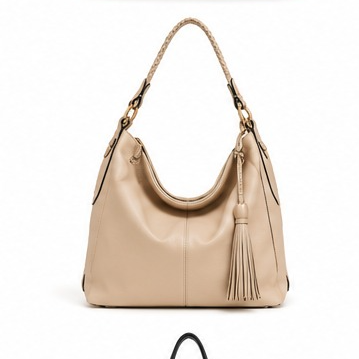 Bolso Shopper Marrón Elegante