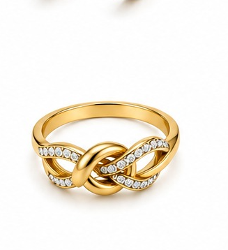 Anillo Entrelazado Elegante