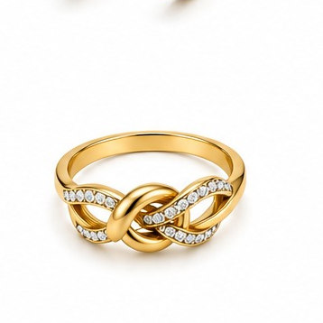Anillo Entrelazado Elegante