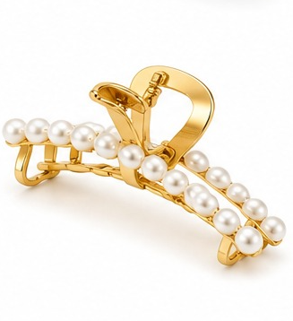 Pinza para Cabello con Perlas